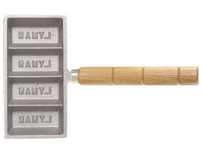 Lyman 4 Cavity Ingot Mold with Handle