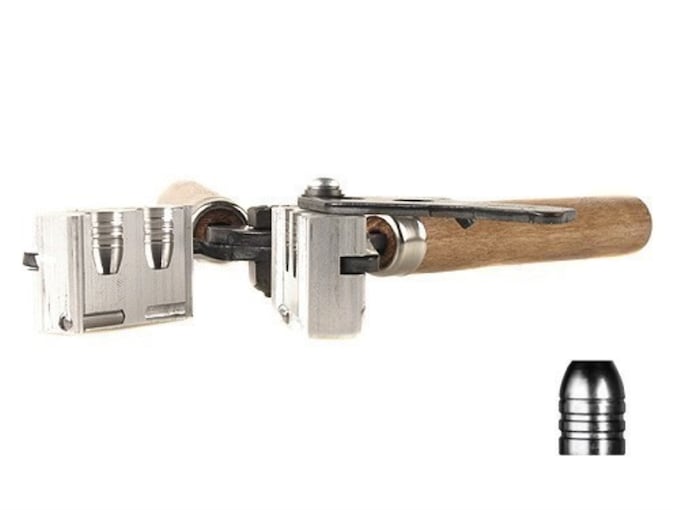 Lee 2 Cavity Bullet Mold 429-200-RF 44 Special, 44 Remington Magnum, 44-40 WCF (429 Diameter) 200 Grain Flat Nose