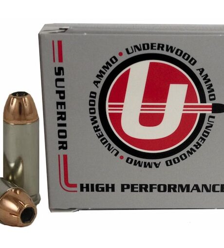 Underwood 10mm Auto Ammo 180 Grain Hornady XTP Jacketed Hollow Point Box of 20