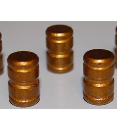 Missouri Bullet Company Cast Lead 38 Caliber (358 Diameter) Bullets 148 Grain Wadcutter with Cannelure Box of 500