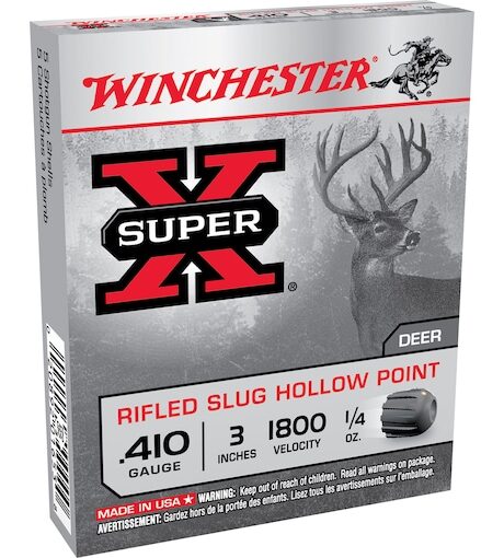 Winchester Super X 410 Rifled Slug 3" 1/4oz Box of 5