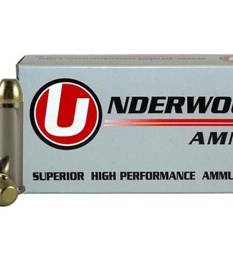Underwood 38 Special +P Ammo 125 Grain Full Metal Jacket Box of 50