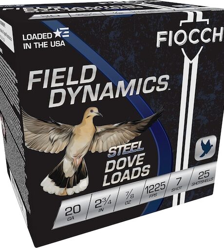 Fiocchi Dove and Quail 20 Gauge Steel Ammo