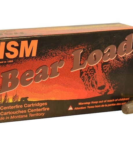 HSM Bear 45 Colt (Long Colt) +P Ammo 325 Grain Flat Nose Box of 50