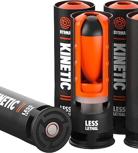 Byrna Kinetic Less Lethal Ammunition 12 Gauge 2-1/2" Finned Polymer Projectile Box of 10