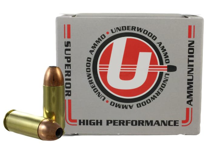 Underwood 356 TSW Ammo 124 Grain Nosler Sporting Handgun Jacketed Hollow Point Box of 20