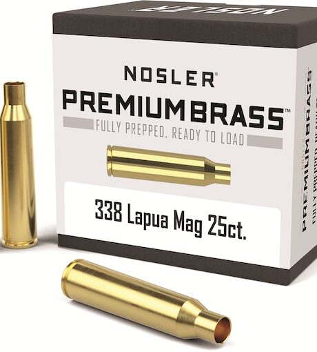 Nosler Custom 338 Lapua Magnum Brass Box of 25