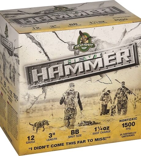 Hevi-Shot Hevi-Hammer Waterfowl 12 Gauge Steel and Bismuth Ammo
