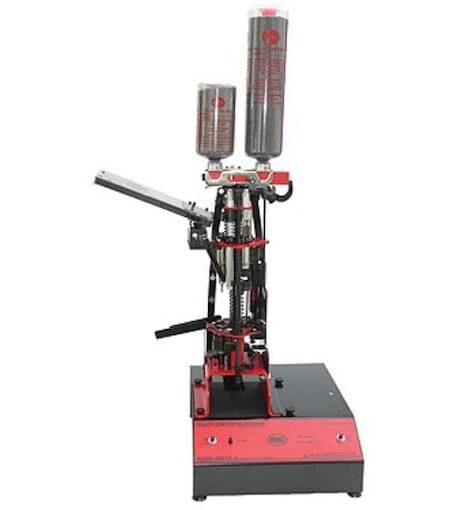 MEC 9000E Electronic Progressive Shotshell Reloading Press 28 Gauge with 3/4 oz Charge Bar, 14, 16, 21 Powder Bushings, Auto-Mate Unit and Primer Feeder