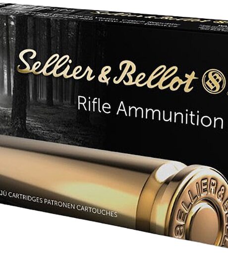 Sellier & Bellot 6.5x55mm Swedish Mauser Ammo 140 Grain Jacketed Soft Point Box of 20