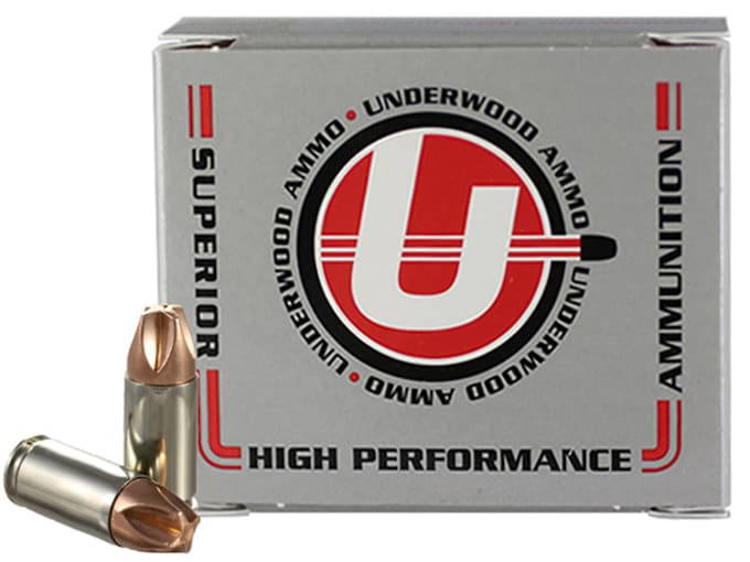 Underwood 9mm Luger +P Ammo 68 Grain Lehigh Xtreme Defense Fluted Lead Free Box of 20