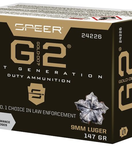 Speer Gold Dot G2 9mm Luger Ammo 147 Grain Speer G2 Polymer Tip
