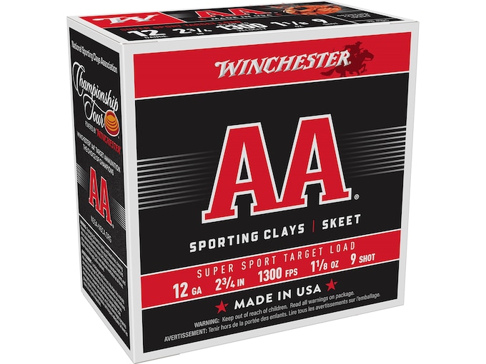 Winchester AA Super Sport Sporting Clays 12 Gauge Ammo