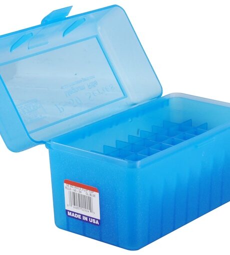 MTM Flip Top Ammo Box 7mm Remington Magnum, 300 Winchester Magnum, 375 H&H Magnum 50-Round