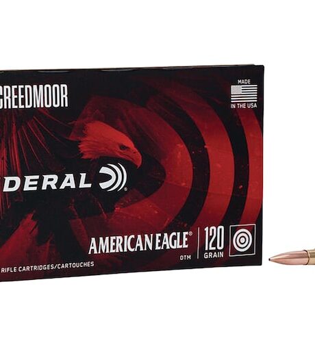 Federal American Eagle 6.5 Creedmoor Ammo 120 Grain Jacketed Hollow Point