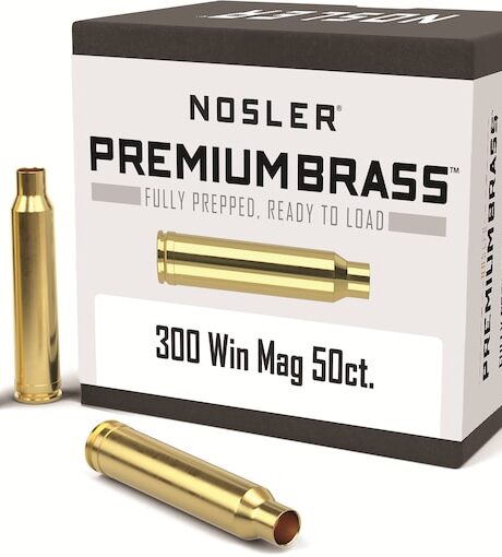 Nosler Custom 300 Winchester Magnum Brass Box of 50