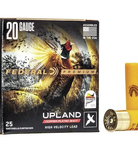Federal Premium Wing-Shok Pheasants Forever 20 Gauge Copper Plated Lead Ammo