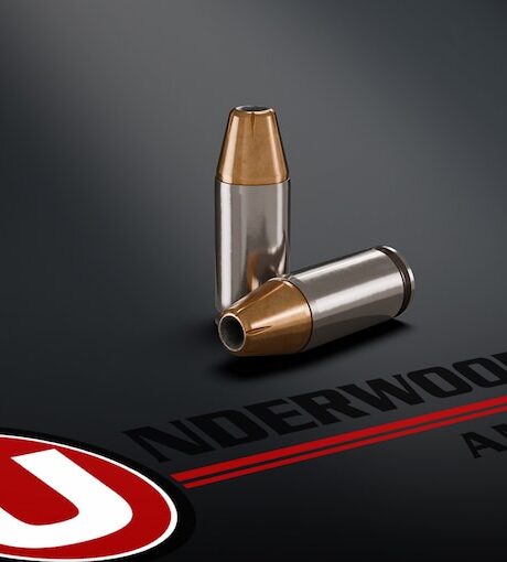Underwood 9mm Luger +P+ Ammo 124 Grain Nosler Sporting Handgun Jacketed Hollow Point Box of 20