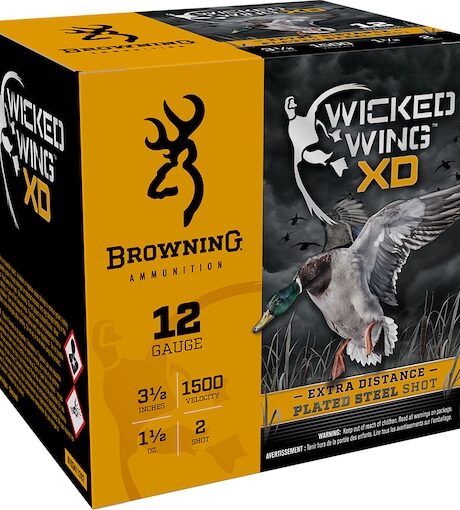 Browning Wicked WIng XD Waterfowl 12 Gauge Steel Ammo