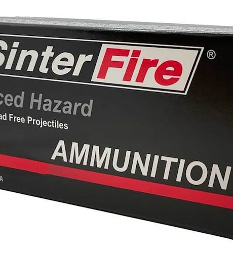 SinterFire Reduced Hazard 380 ACP Ammo 75 Grain Frangible Flat Nose Lead Free Box of 50