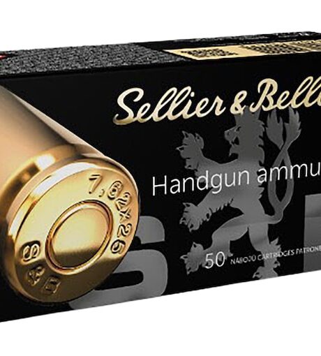 Sellier & Bellot 7.62x25mm Tokarev Ammo 85 Grain Full Metal Jacket
