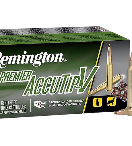 Remington Premier Varmint 204 Ruger Ammo 40 Grain Remington AccuTip Polymer Tip