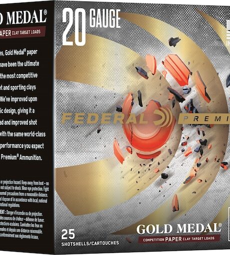 Federal Premium Gold Medal Grand Paper 20 Gauge Lead Ammo