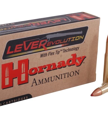 Hornady LEVERevolution 32 Winchester Special Ammo 165 Grain Hornady FTX Polymer Tip Box of 20