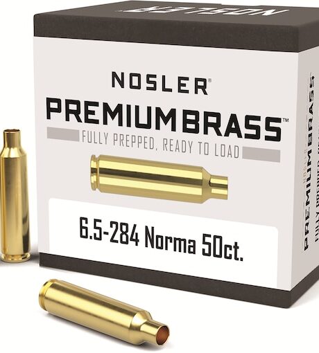 Nosler Custom 6.5mm-284 Norma Brass Box of 50