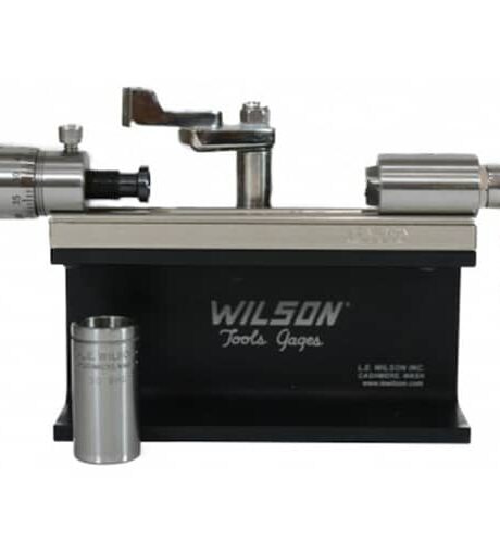 L.E. Wilson Micrometer Case Trimmer Kit with Stop Adjustment 50 BMG Stainless Steel