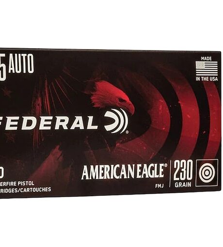 Federal American Eagle Ammo 45 ACP 230 Grain Full Metal Jacket Bulk