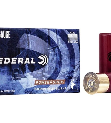 Federal Power-Shok 12 Gauge Hollow Point Rifled Slug 2-3/4" 1oz