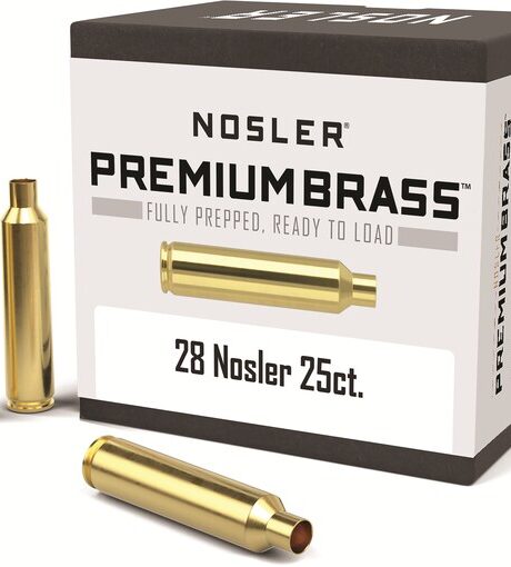 Nosler Custom 28 Nosler Brass Box of 25