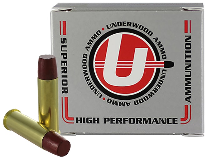 Underwood 41 Remington Magnum Ammo 265 Grain Flat Nose Box of 20