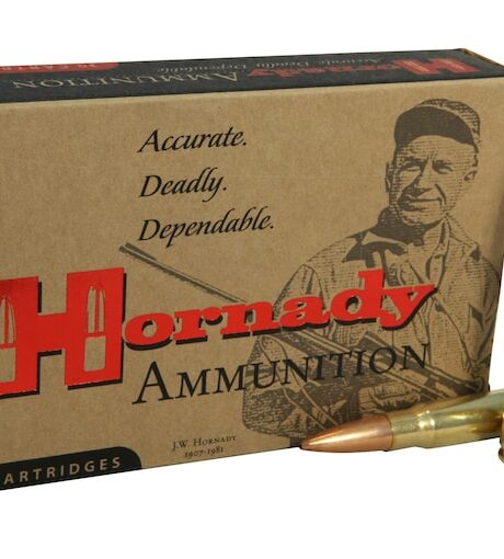 Hornady Vintage Match 8x57mm JS Mauser (8mm Mauser) (323 Diameter) Ammo 196 Grain Jacketed Hollow Point Box of 20