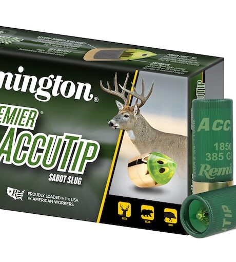 Remington Premier AccuTip 12 Gauge Sabot Slug 2-3/4" 385 Grain