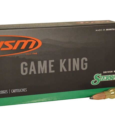 HSM GameKing 7mm-08 Remington Ammo 140 Grain Sierra GameKing Jacketed Soft Point Box of 20