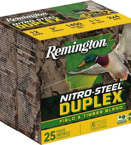 Remington Nitro Steel Duplex Field & Timber 12 Gauge Steel Ammo
