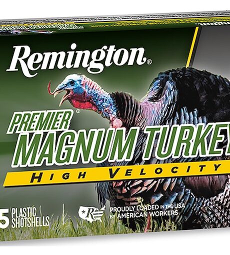 Remington Premier Magnum Turkey High Velocity Ammo 12 Gauge 3" 1-3/4 oz Copper Plated Shot