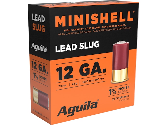 Aguila Minishell 12 Gauge Slug 1-3/4" 7/8oz