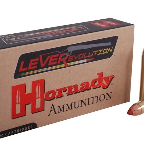 Hornady LEVERevolution 45-70 Government Ammo 250 Grain Hornady MonoFlex Polymer Tip Lead Free Box of 20