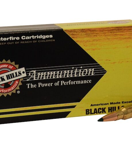 Black Hills Gold 308 Winchester Ammo 168 Grain Sierra Tipped MatchKing Polymer Tip Box of 20