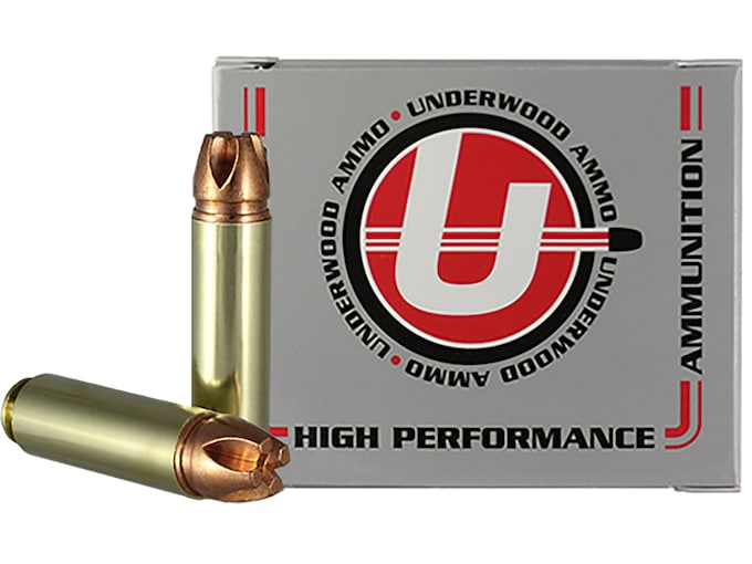 Underwood 50 Beowulf Ammo 420 Grain Lehigh Xtreme Penetrator Fluted Lead Free Box of 20