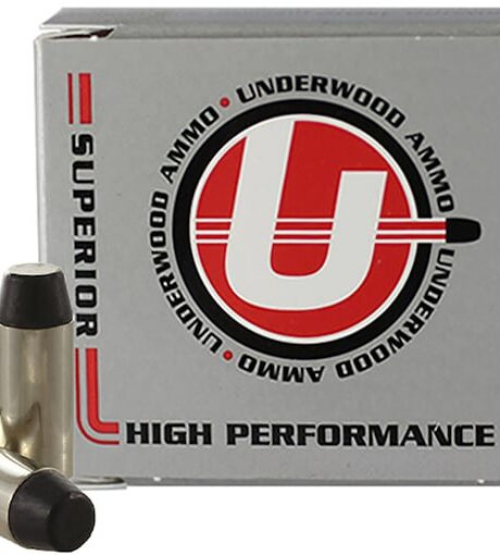 Underwood 10mm Auto Ammo 200 Grain Flat Nose Box of 20