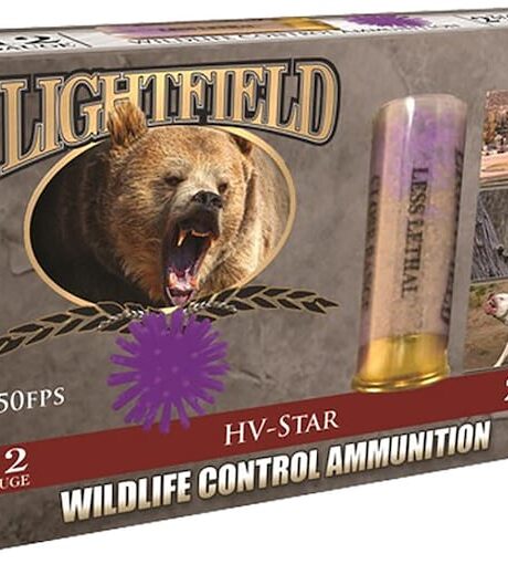Lightfield Wildlife Control Less Lethal 12 Gauge Rubber Slug 2-3/4" 75 Grain Box of 5