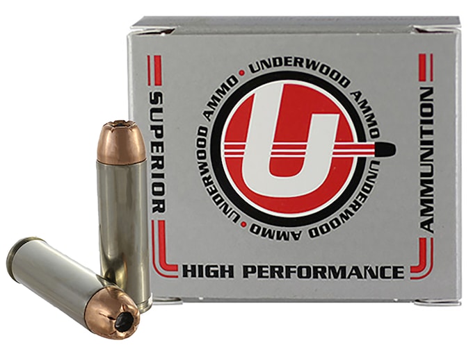 Underwood 500 S&W Magnum Ammo 350 Grain Hornady XTP Jacketed Hollow Point Box of 20