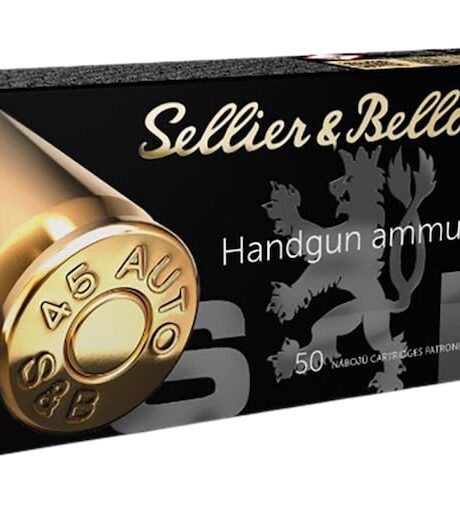 Sellier & Bellot 45 ACP Ammo 230 Grain Full Metal Jacket