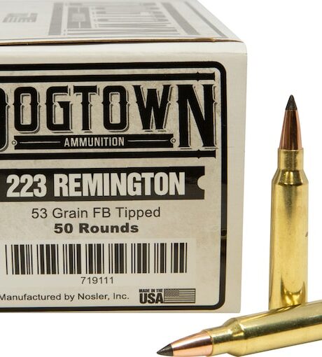Dogtown 223 Remington Ammo 53 Grain Polymer Tip Box of 50