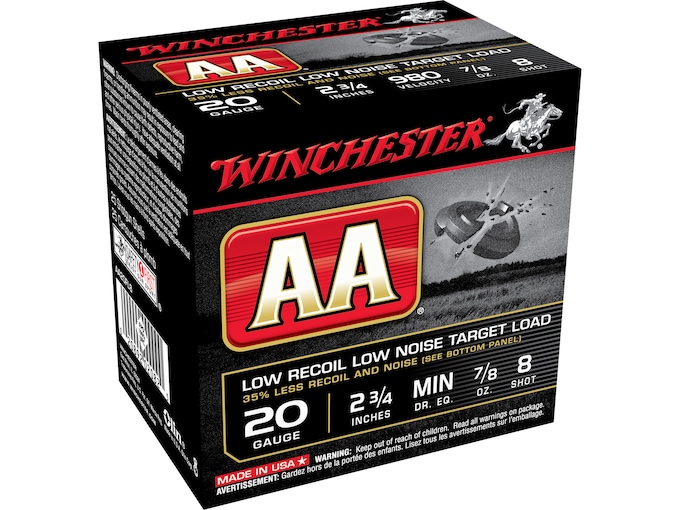 Winchester AA Featherlite Target 20 Gauge Ammo