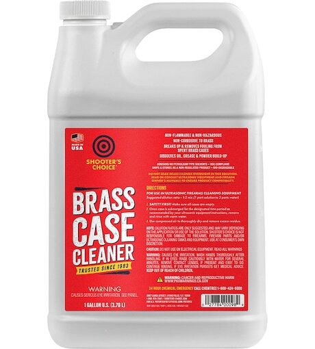Shooters Choice Brass Case Cleaner 1 Gallon Liquid